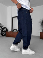 Balloon Fit Washed Jean