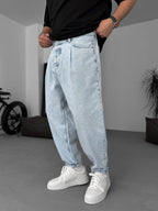 Balloon Fit Washed Jean