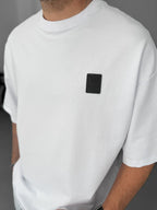 W-Detailed Oversize T-Shirt