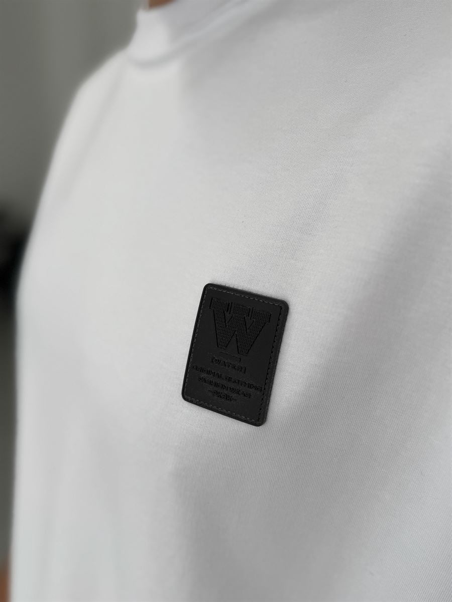W-Detailed Oversize T-Shirt