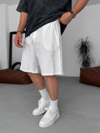 Basic Cotton Linen Shorts