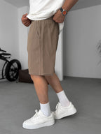 Basic Cotton Linen Shorts