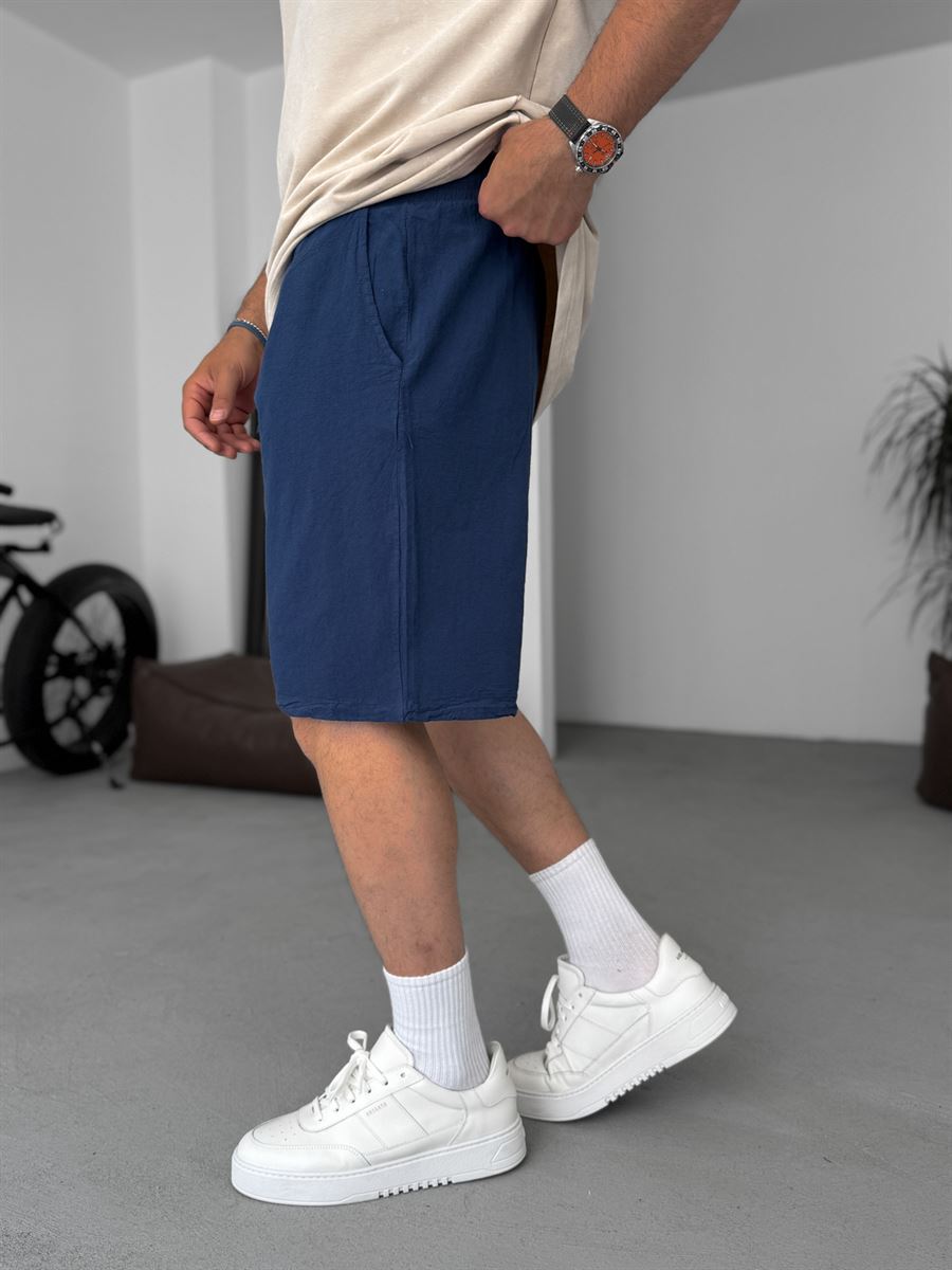 Basic Cotton Linen Shorts