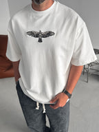 Fell Eagle Embroidered Oversize T-Shirt