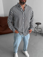 Striped Detailed Shirt