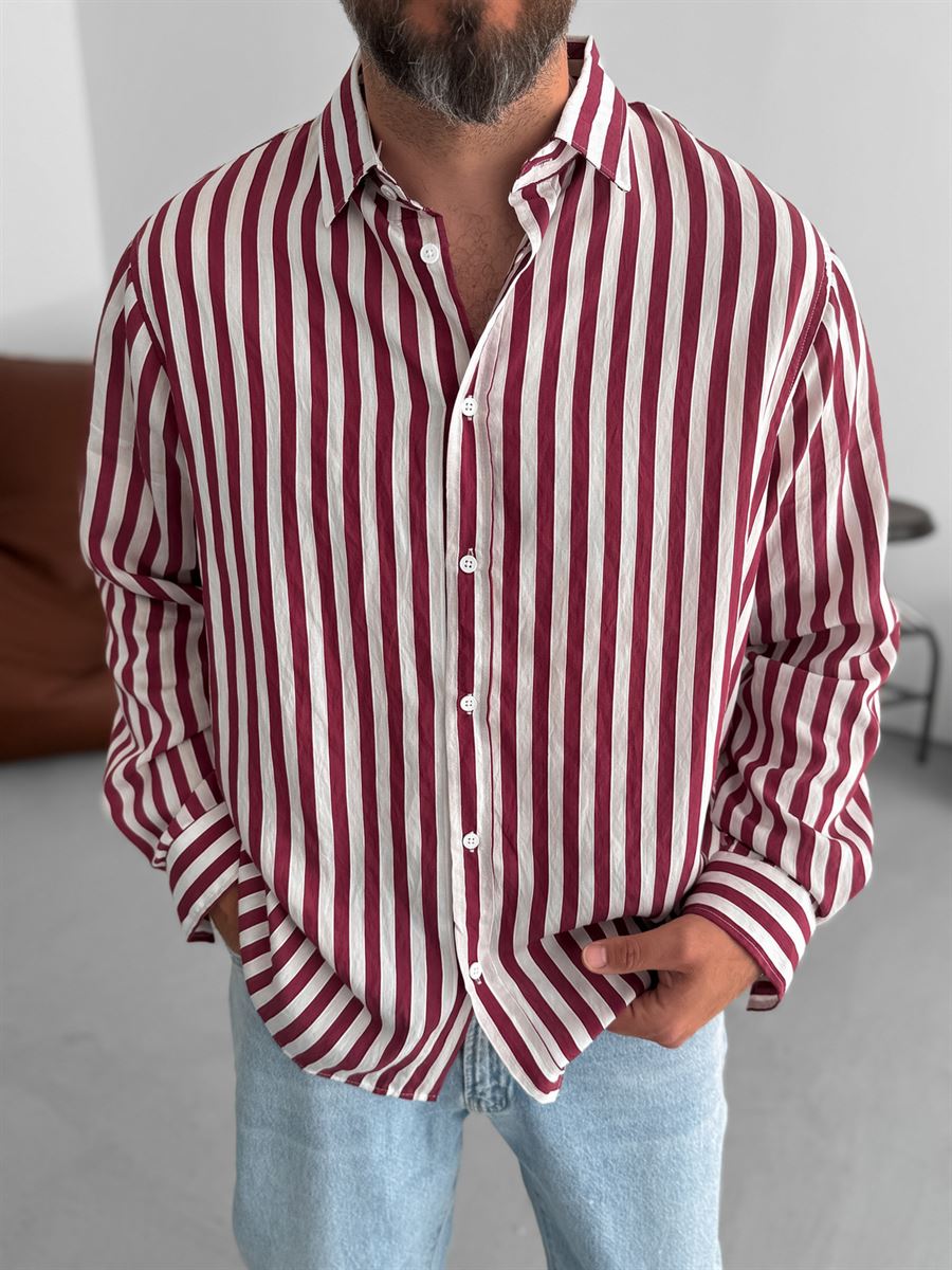 Striped Detailed Shirt