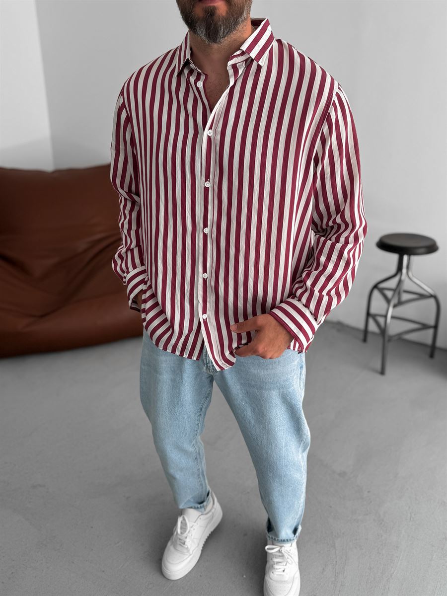 Striped Detailed Shirt