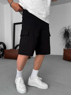 Lycra Gabardine Cargo Shorts