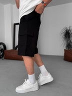Lycra Gabardine Cargo Shorts