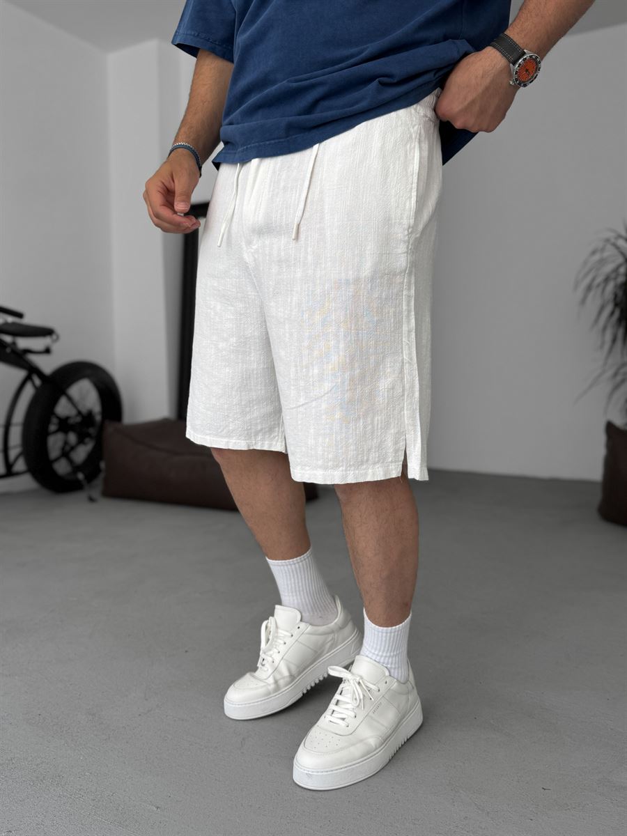 Basic Textured Shorts