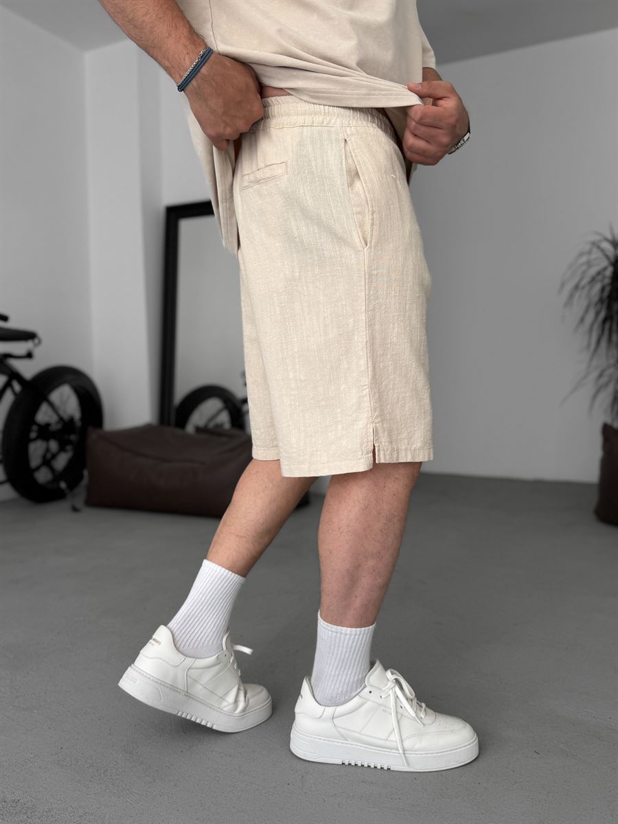 Basic Textured Shorts