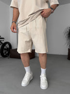 Basic Textured Shorts