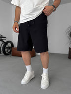 Basic Textured Shorts