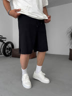 Basic Textured Shorts