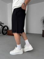 Basic Textured Shorts