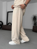 Washed Straight Leg Sweatpants