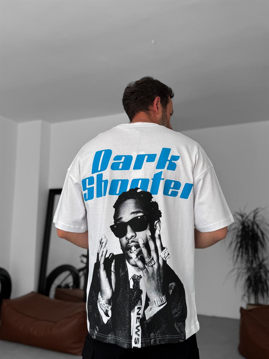 Dark Shooter Printed Oversize T-Shirt