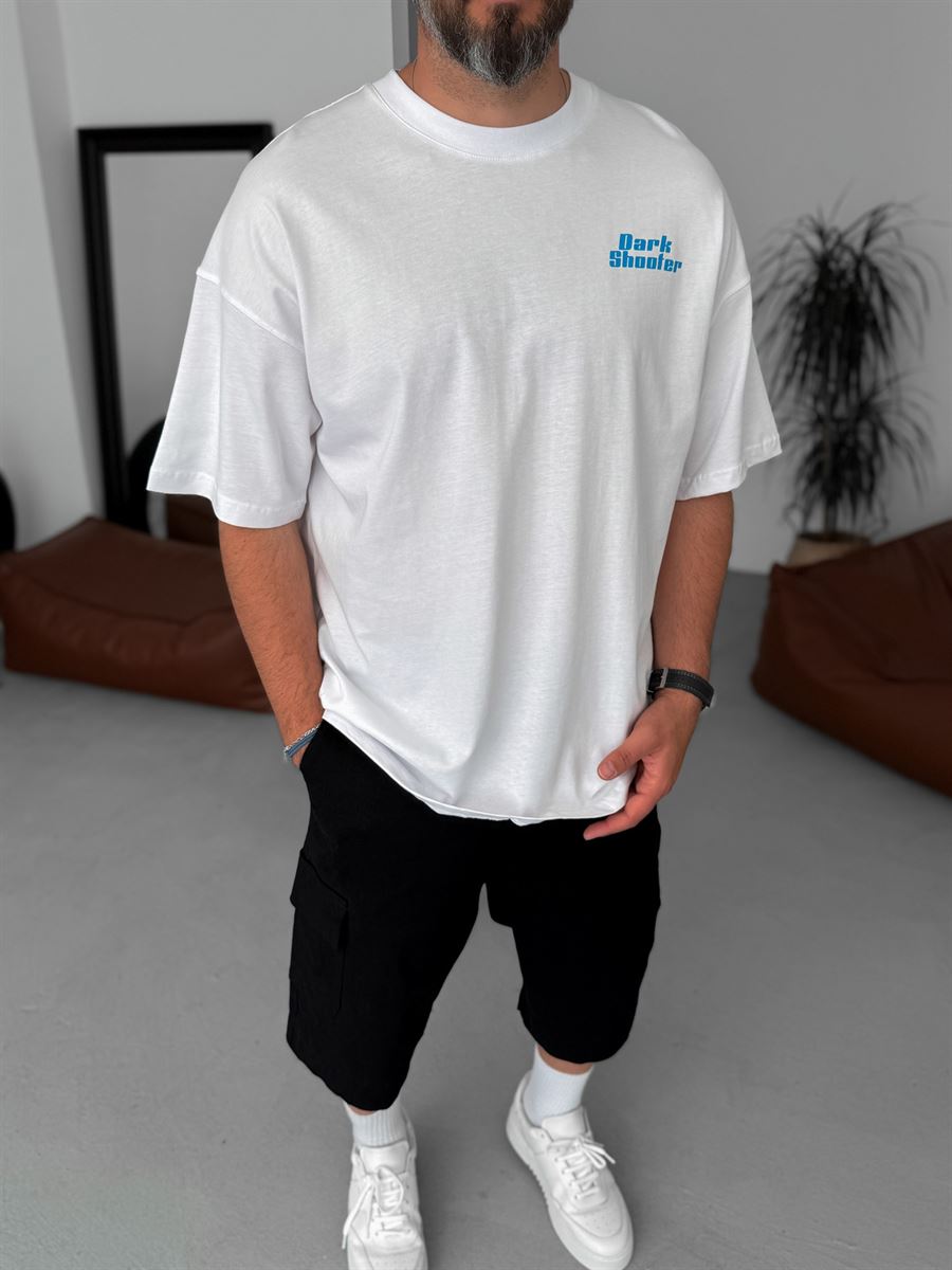 Dark Shooter Printed Oversize T-Shirt