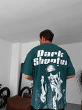 Dark Shooter Printed Oversize T-Shirt