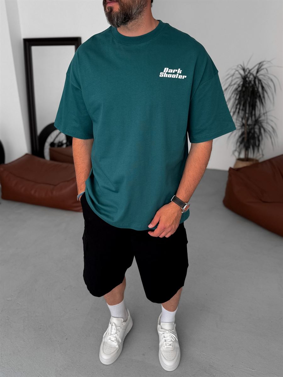 Dark Shooter Printed Oversize T-Shirt