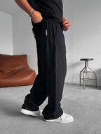 Baggy Pants with Front Patch Details