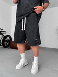 Washed Basic Shorts