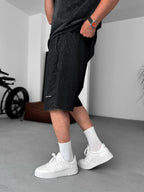 Washed Basic Shorts