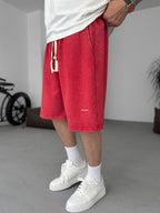 Washed Basic Shorts