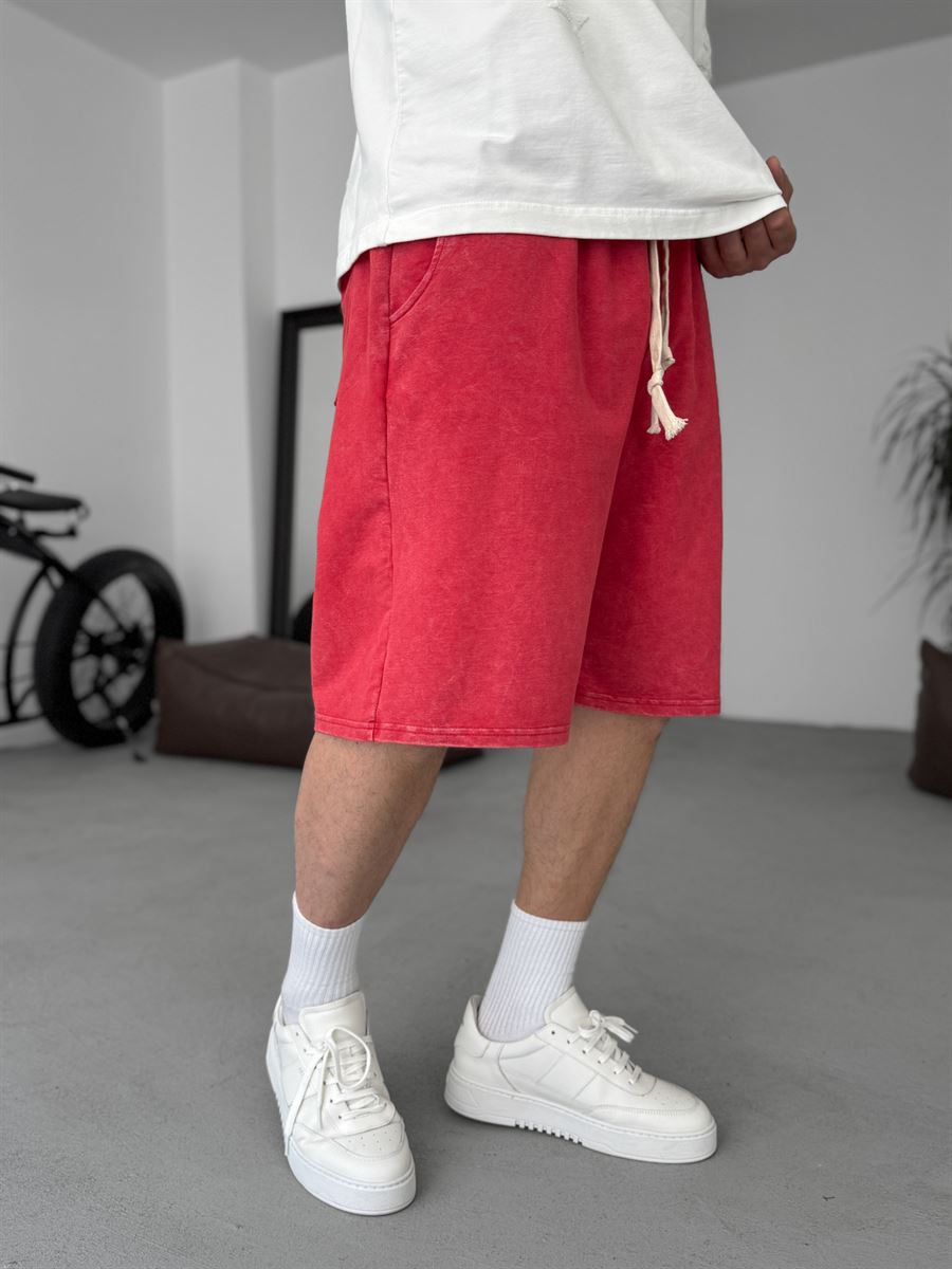 Washed Basic Shorts