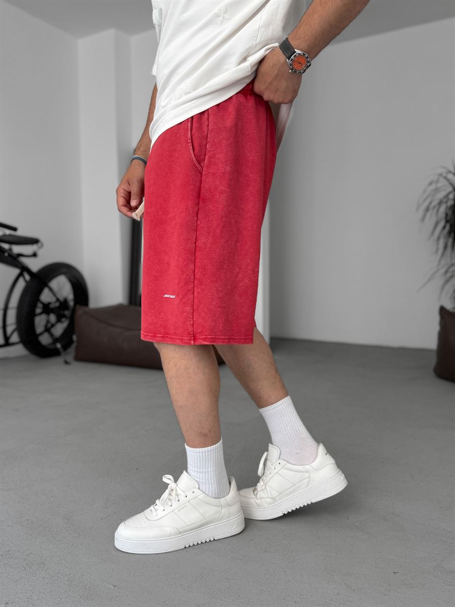 Washed Basic Shorts