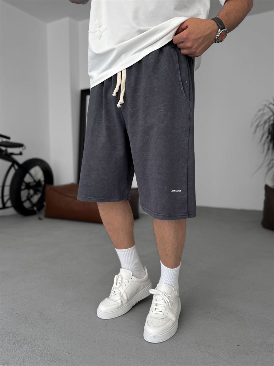 Washed Basic Shorts
