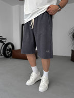 Washed Basic Shorts