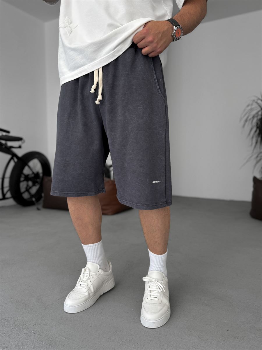 Washed Basic Shorts