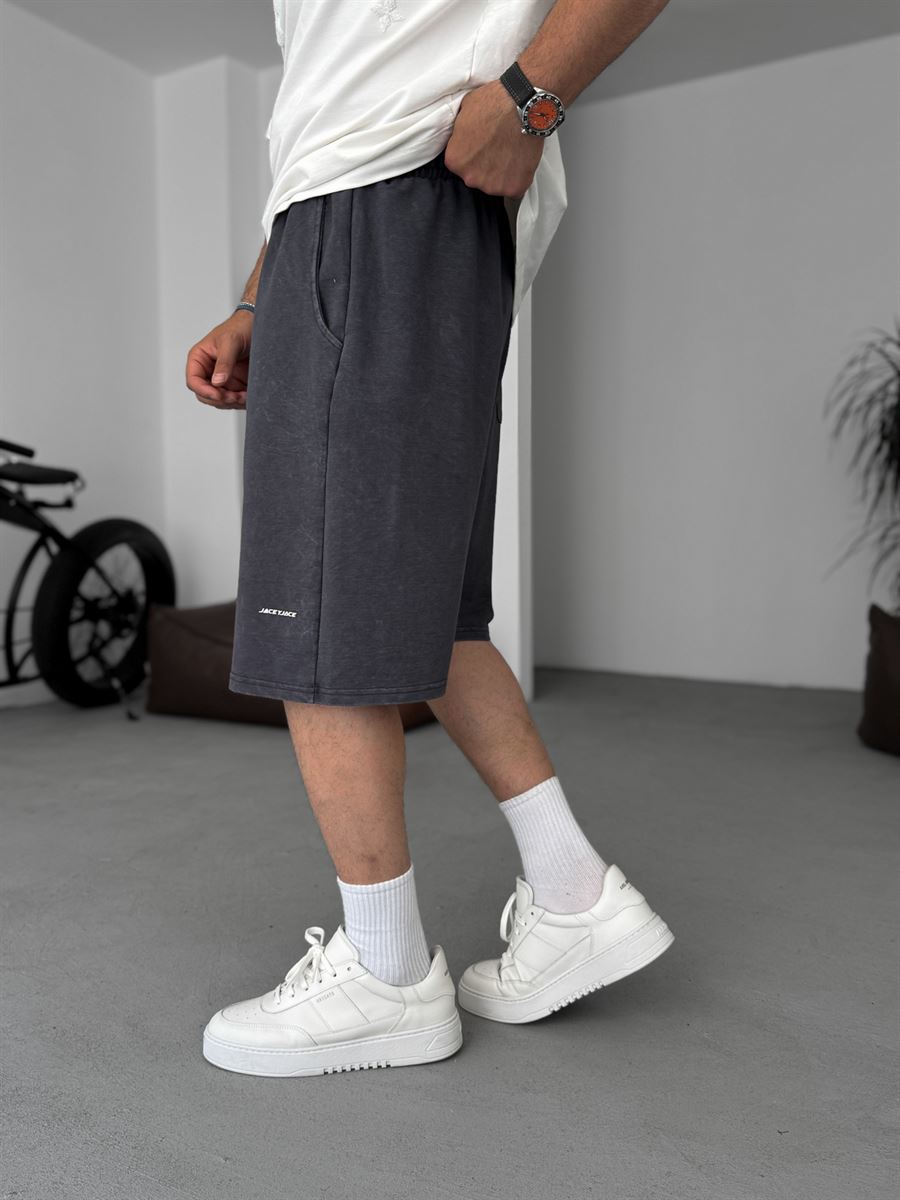Washed Basic Shorts