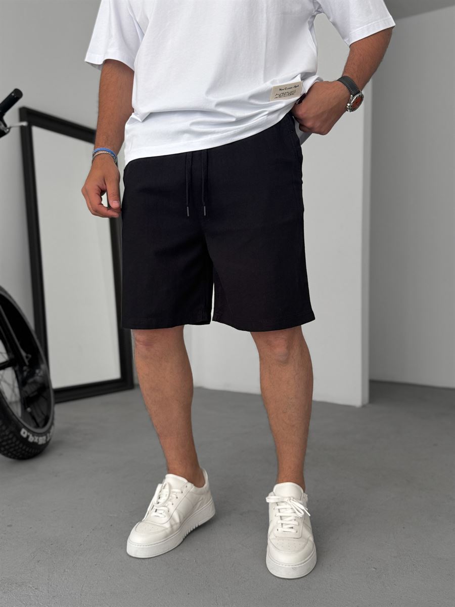 Basic Cotton Linen Shorts