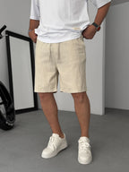 Basic Cotton Linen Shorts