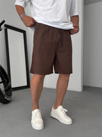 Basic Cotton Linen Shorts
