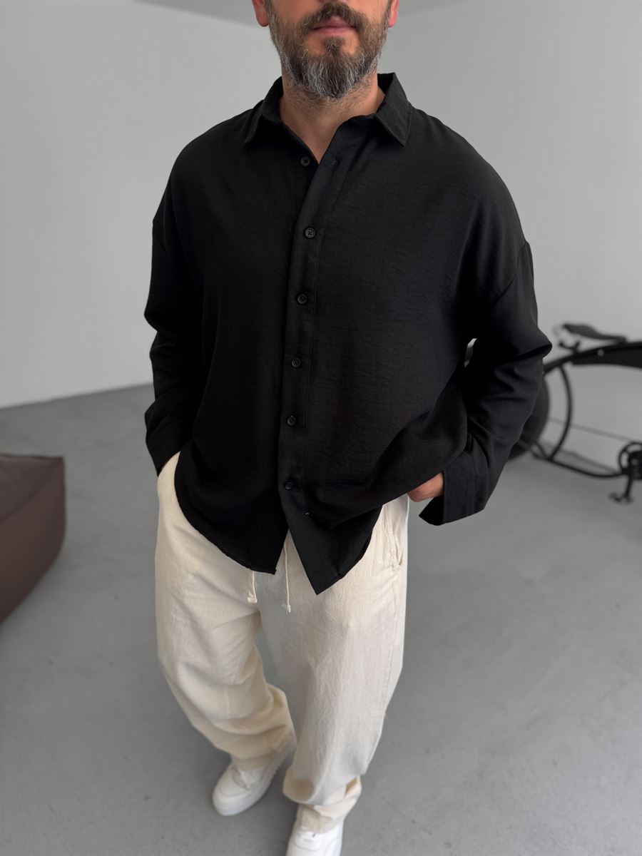 Thin Fabric Oversize Shirt