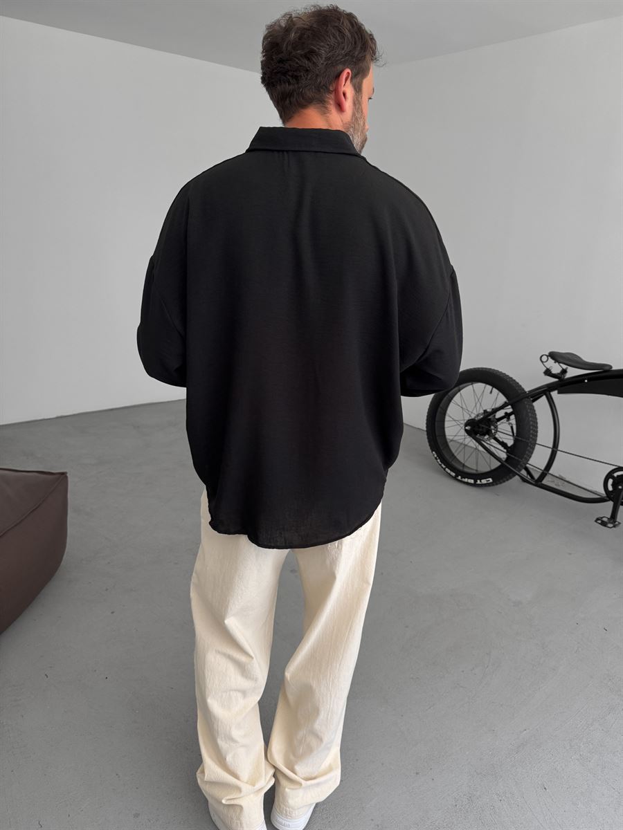 Thin Fabric Oversize Shirt