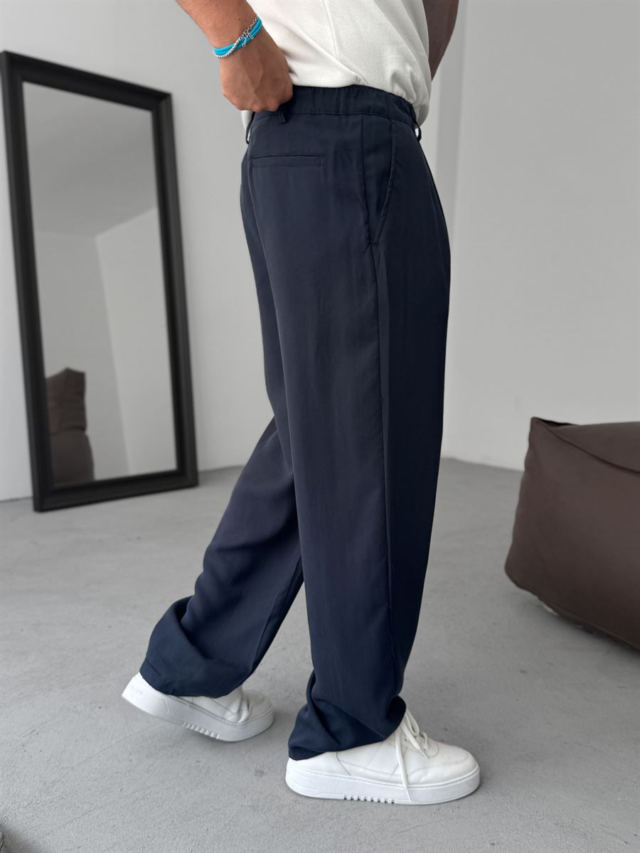Tencel Fabric Baggy Pants
