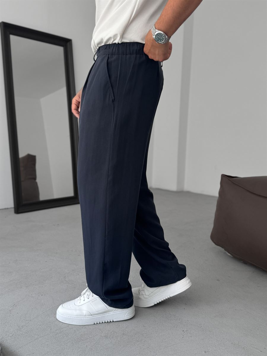 Tencel Fabric Baggy Pants