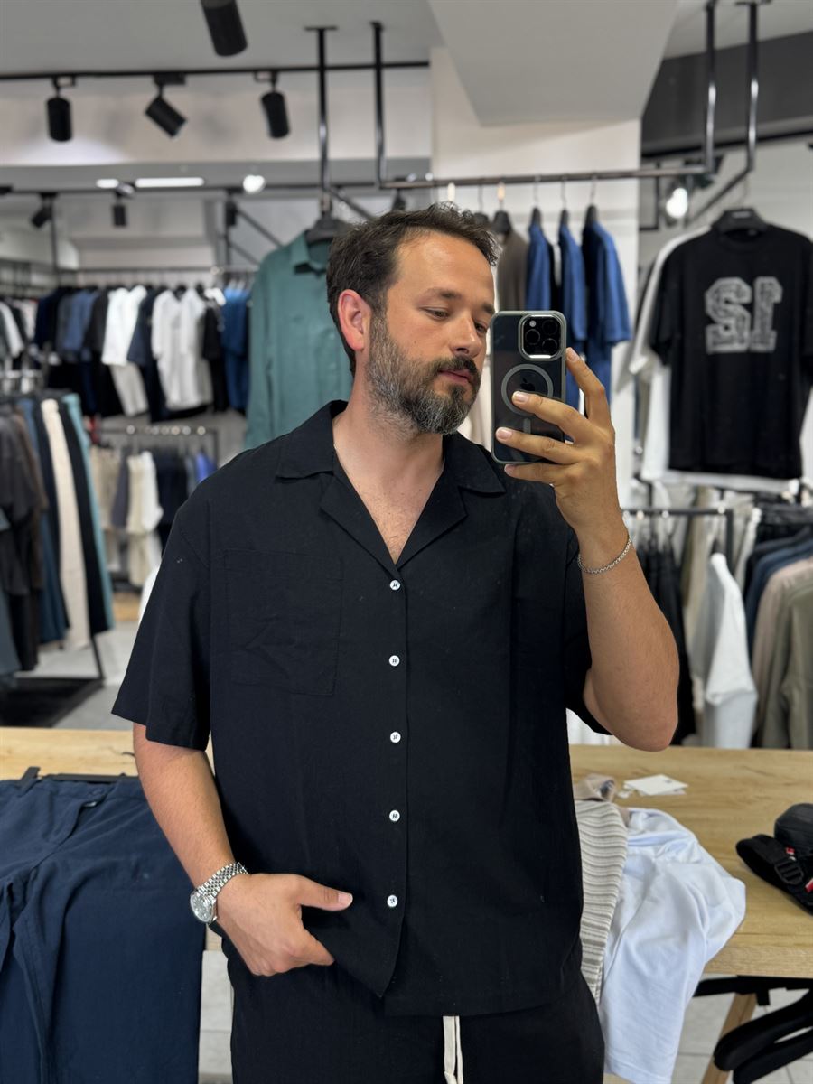 Dreams Embroidered Shirt with Pockets