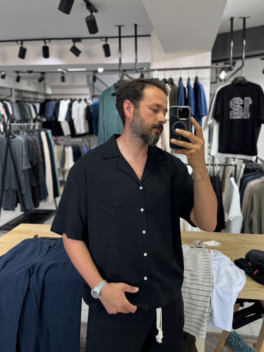 Dreams Embroidered Shirt with Pockets