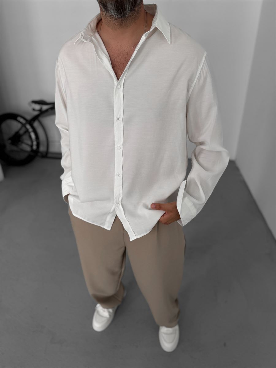 Modal Fabric Long Sleeve Shirt