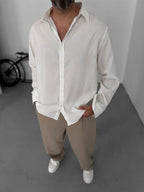 Modal Fabric Long Sleeve Shirt