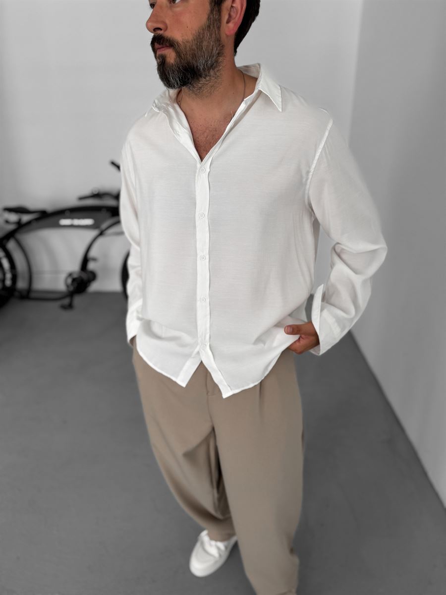 Modal Fabric Long Sleeve Shirt