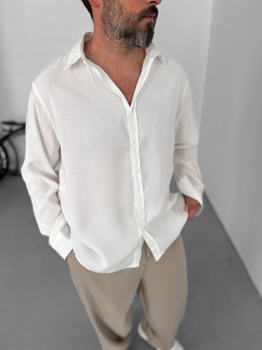 Modal Fabric Long Sleeve Shirt