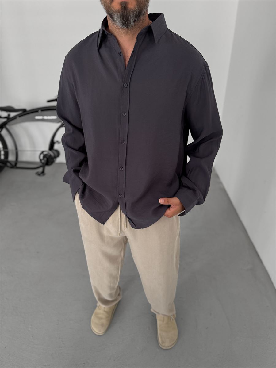 Modal Fabric Long Sleeve Shirt