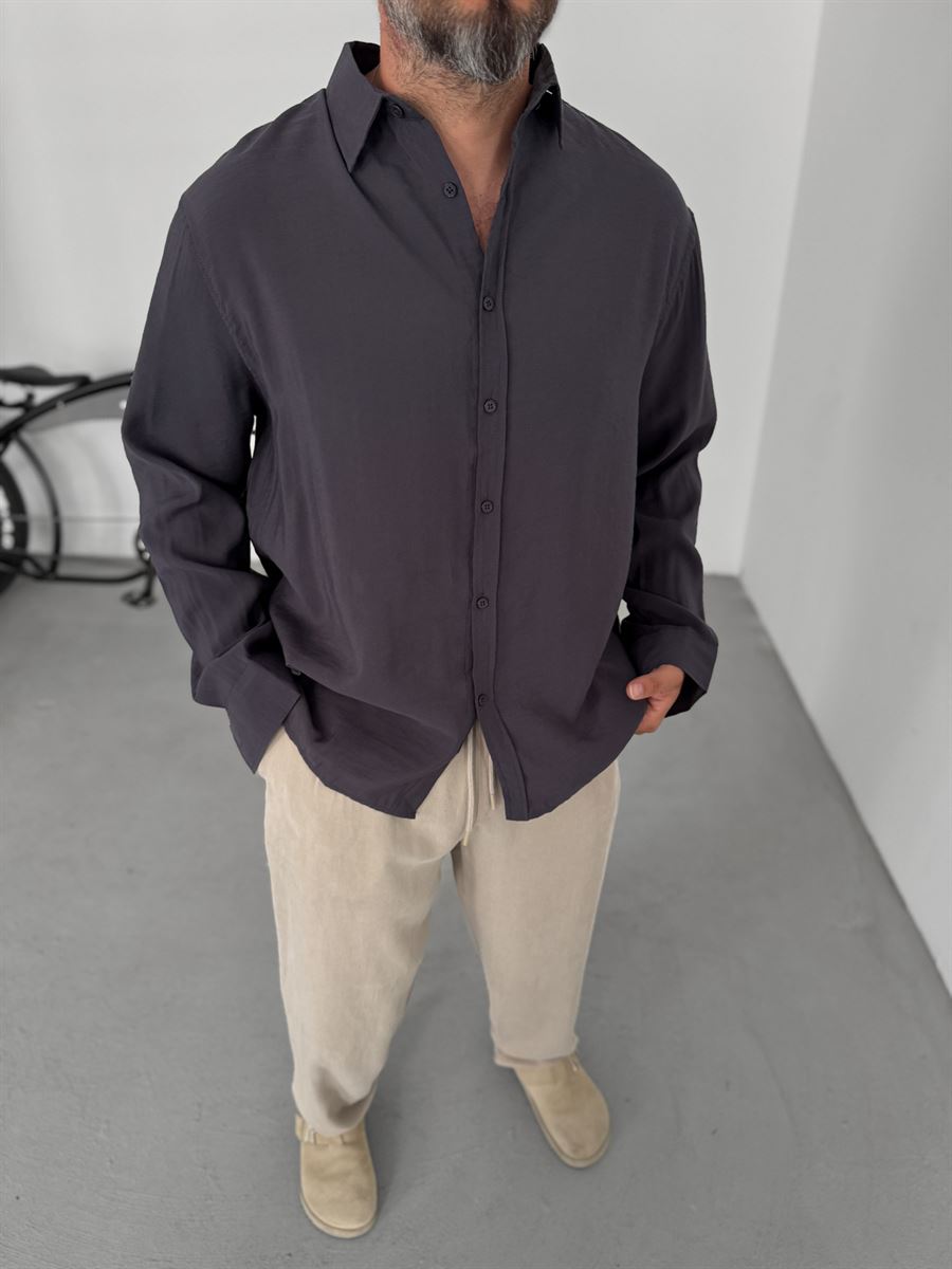 Modal Fabric Long Sleeve Shirt