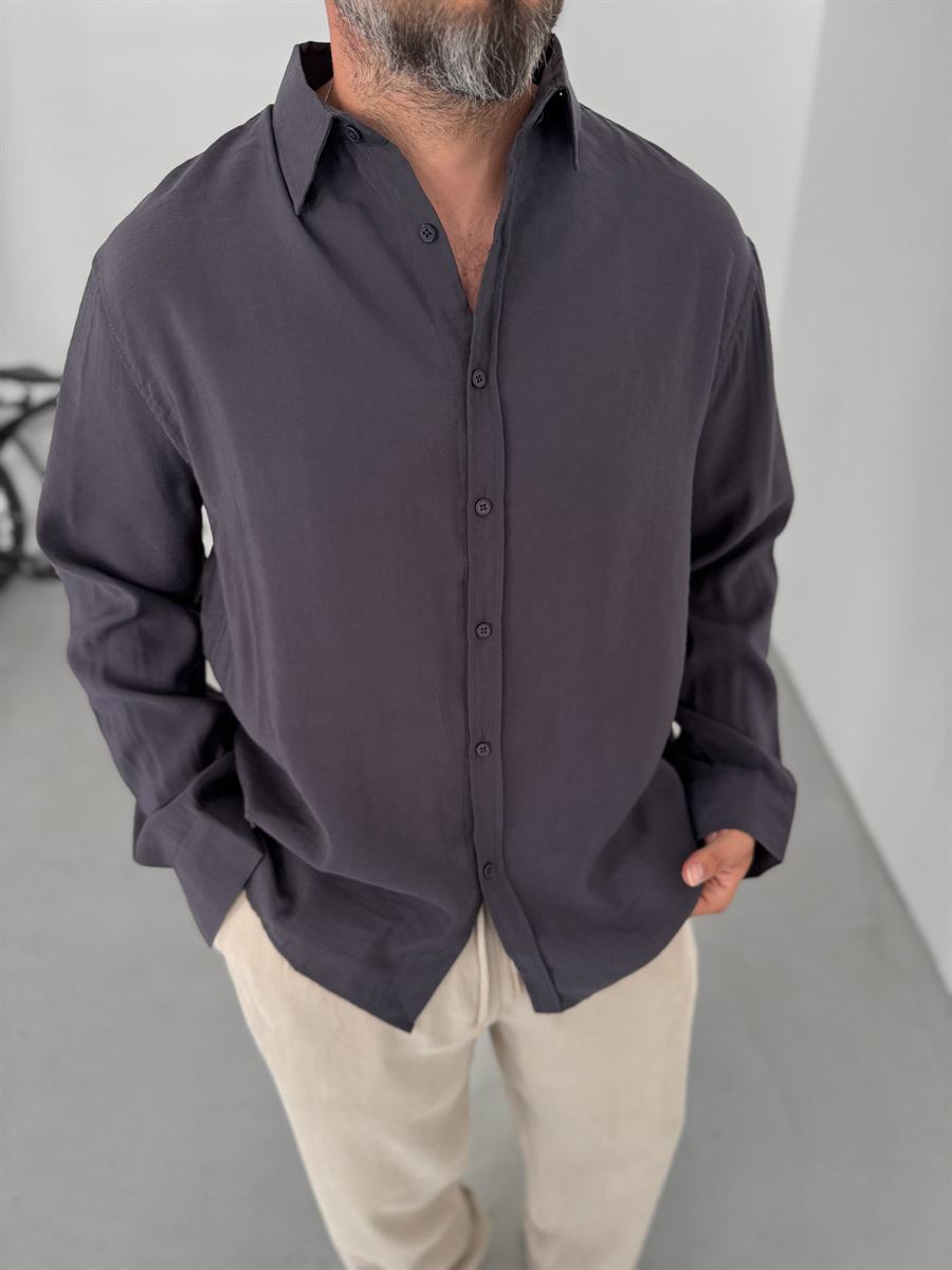 Modal Fabric Long Sleeve Shirt